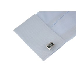 Mansetinööbid - rohekashall triip